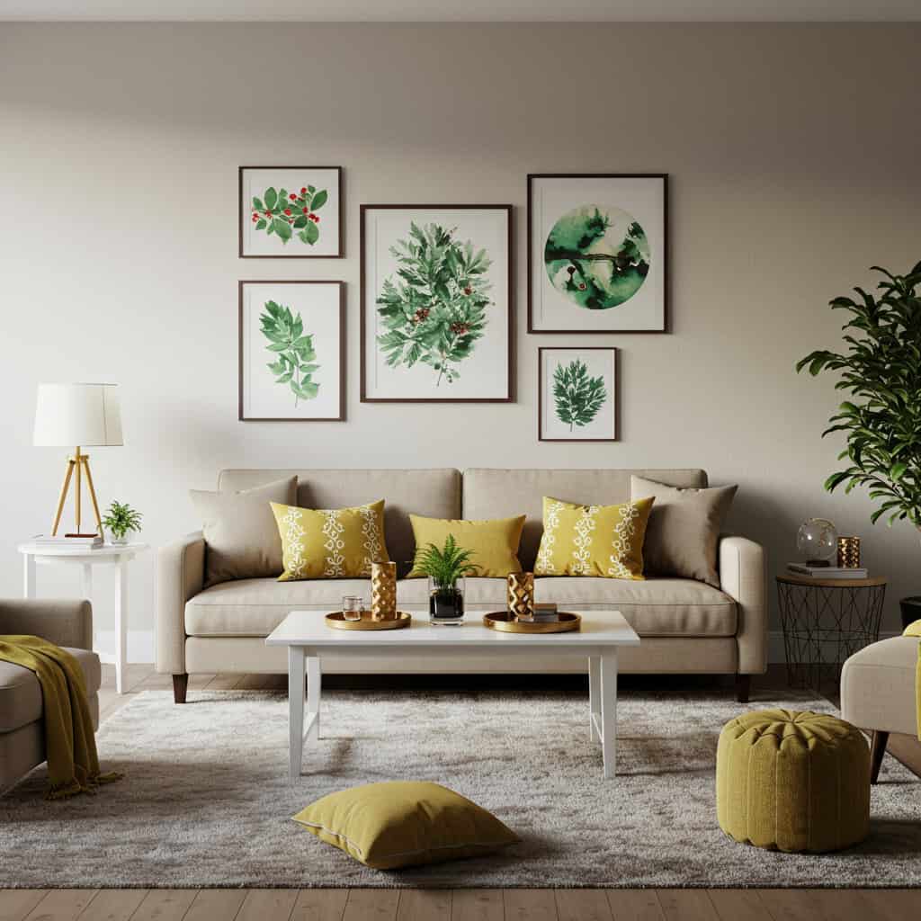 ステップ5: ニュートラルカラーにアクセントを加える方法