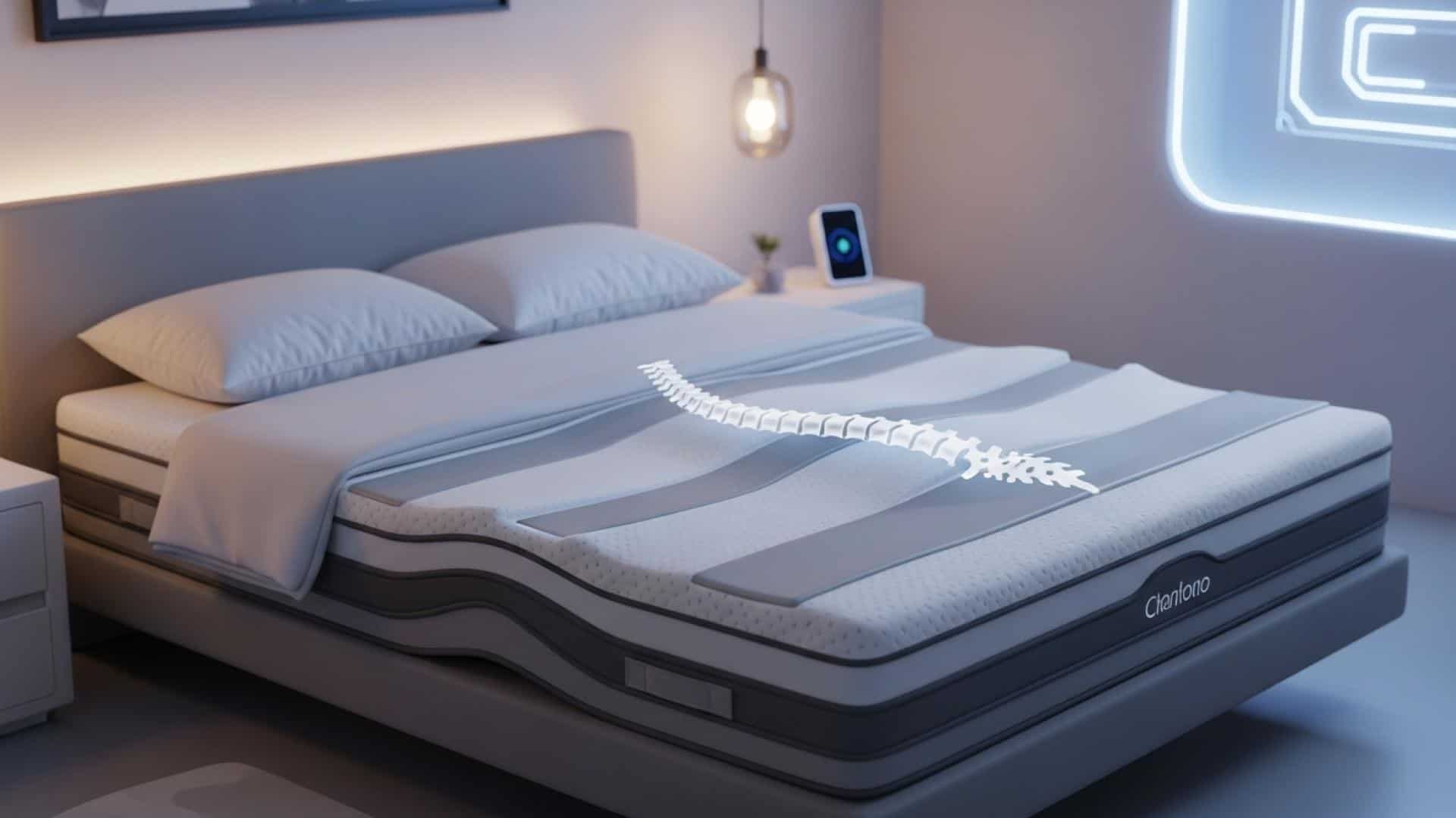 背中の痛みを和らげる完璧なバランスと圧力分散を実現する10の最高のマットレス