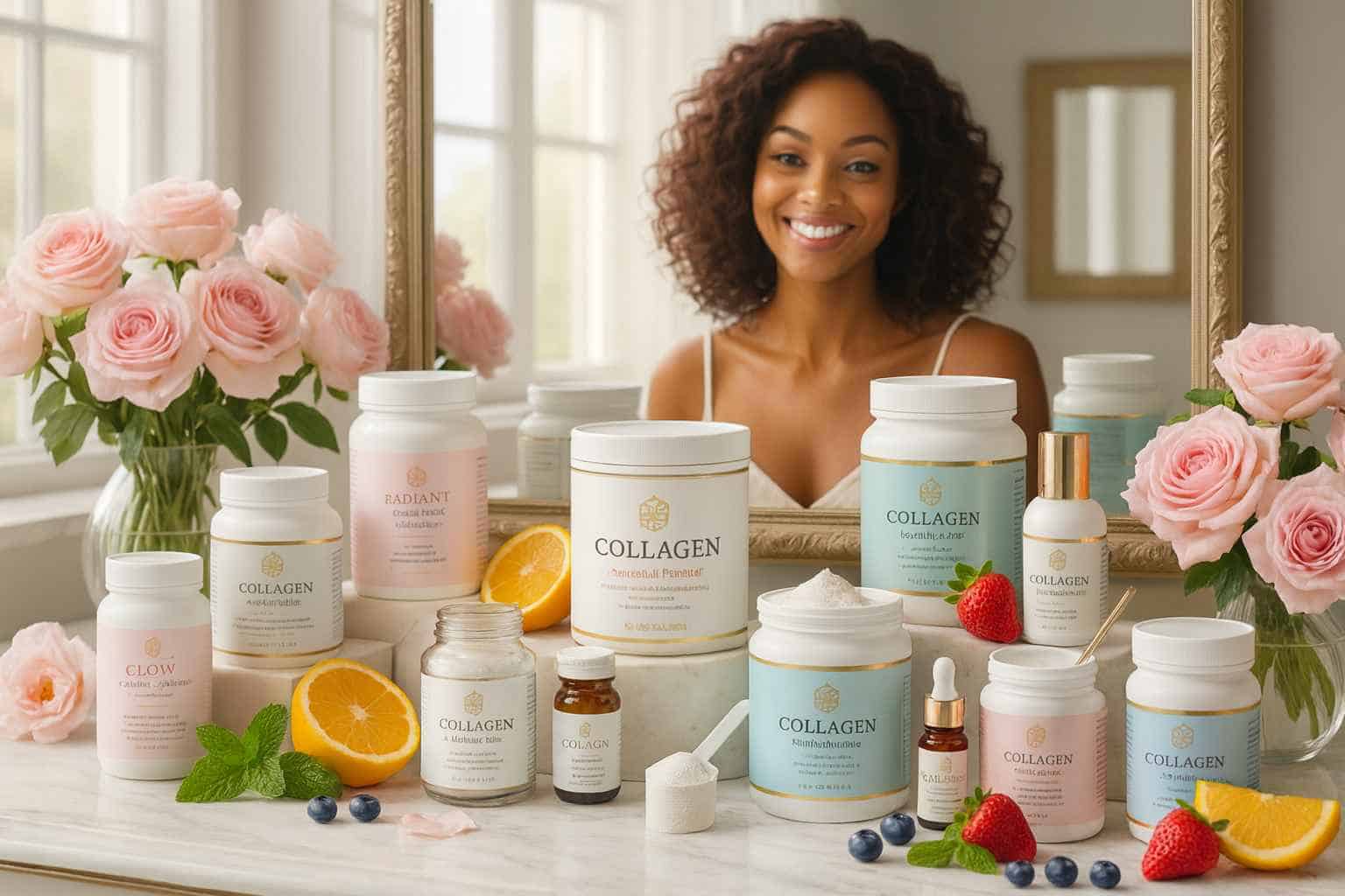 女性におすすめのコラーゲンサプリ10選：輝く肌、強い髪、そして若々しいツヤへ