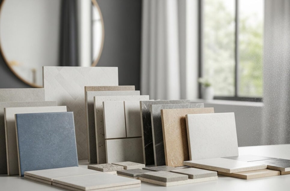 湿気に強いバスルームのためのタイル選び完全ガイド