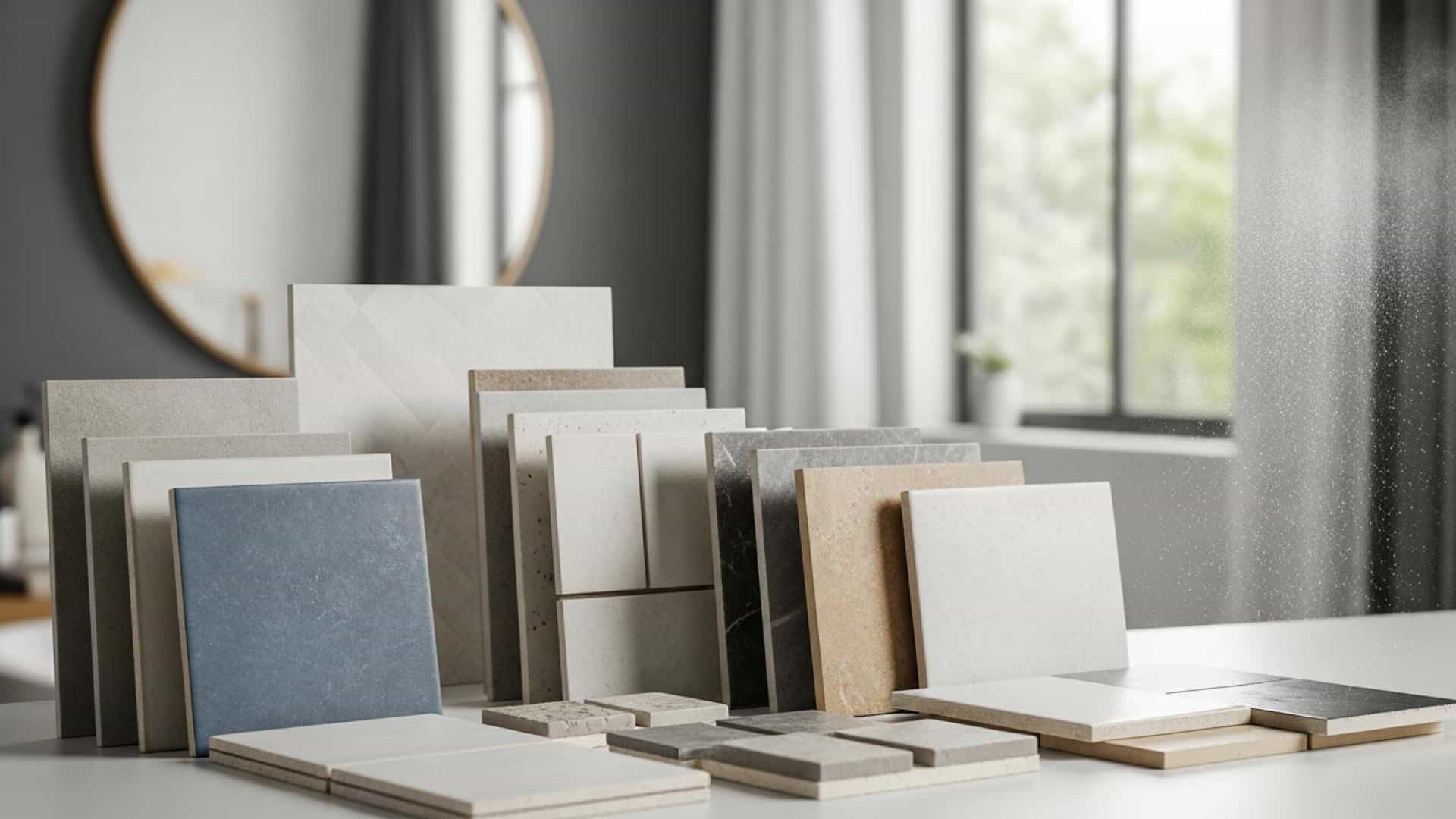 湿気に強いバスルームのためのタイル選び完全ガイド