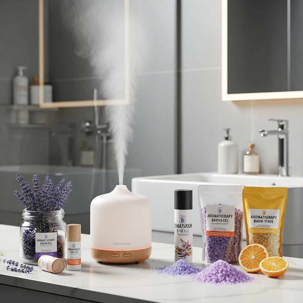 9. 香りでリラックス空間を演出