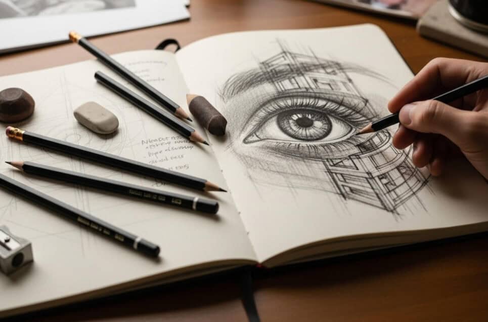 12の創造的テクニックで絵のスキルを向上させる方法