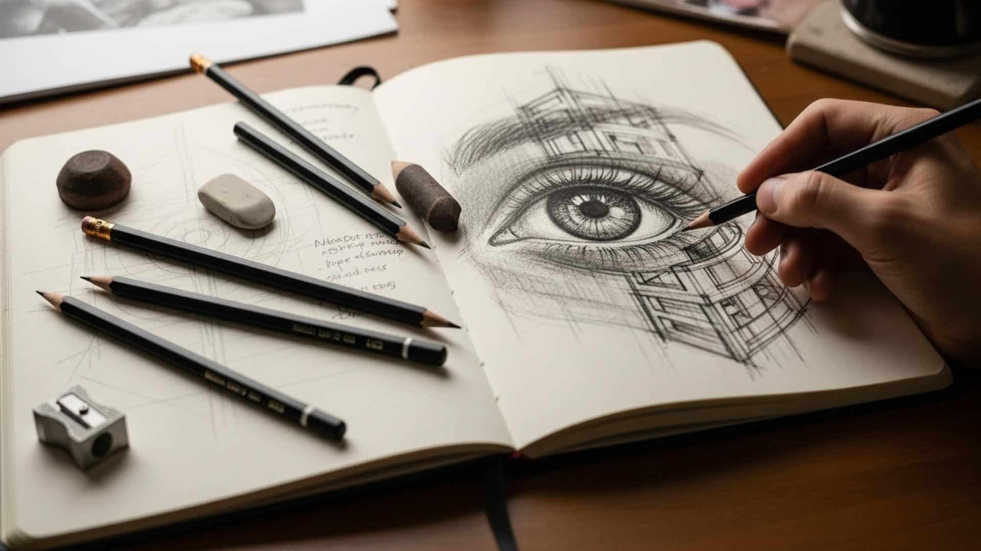 12の創造的テクニックで絵のスキルを向上させる方法