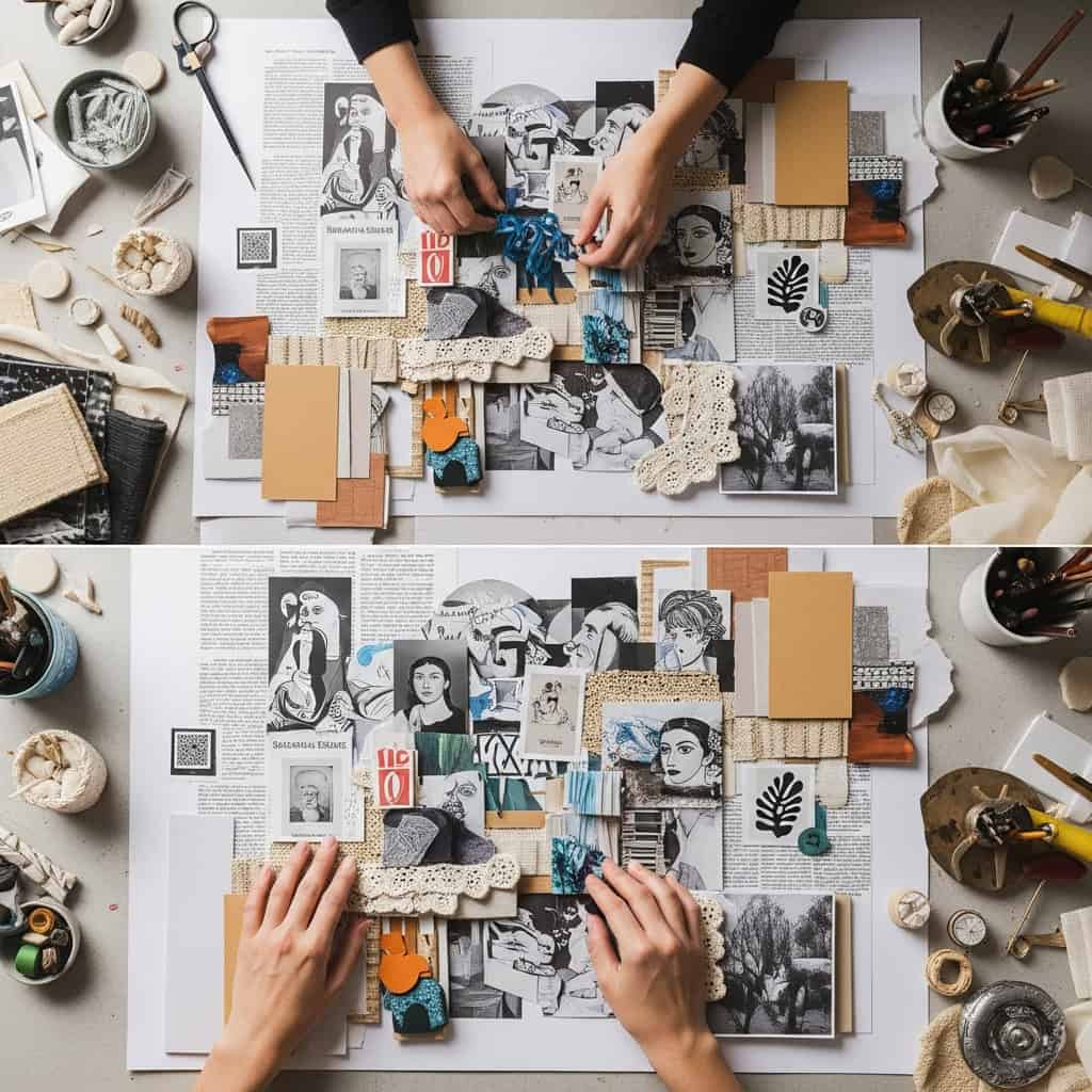 5. 異素材コラージュに挑戦する