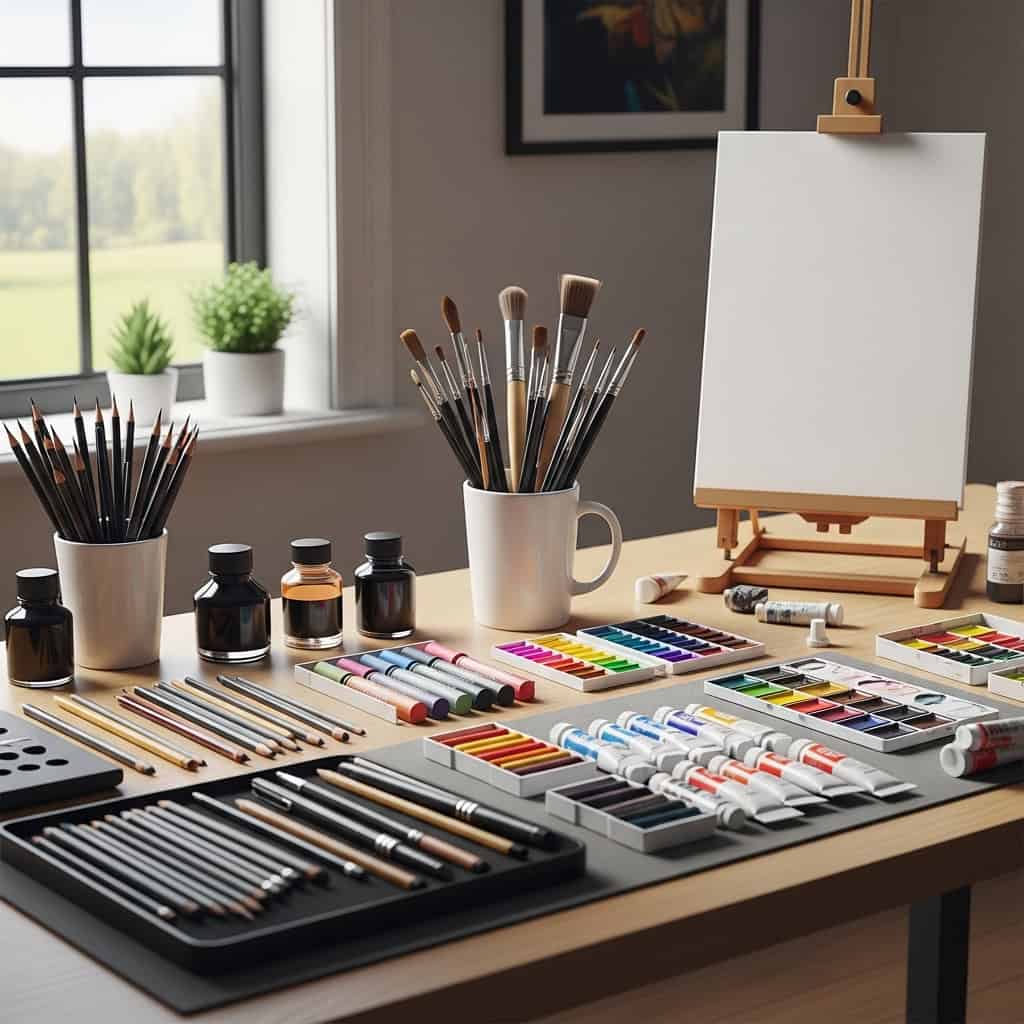 7. 異なる画材を使ってみる