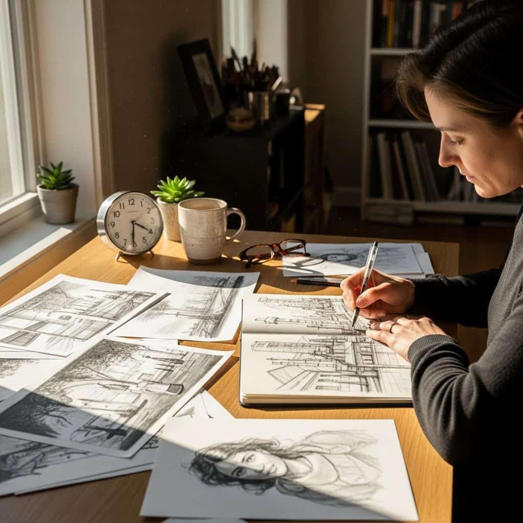 9. 日記のように毎日描く