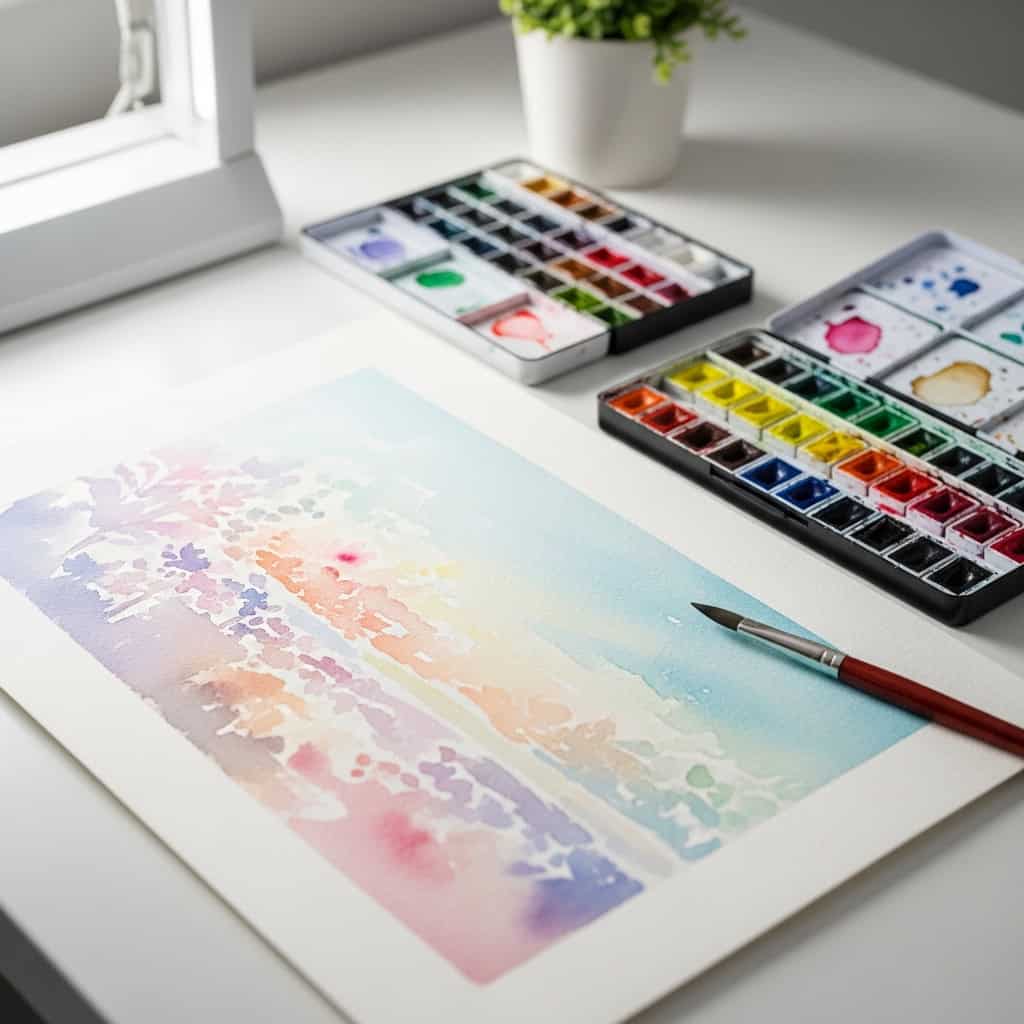 1. 水彩画(ウォーターカラー)