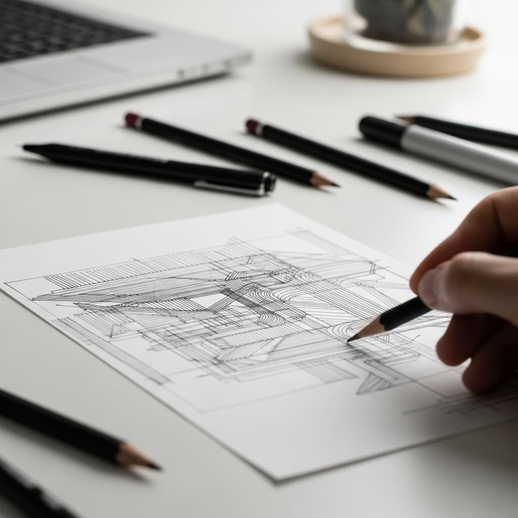 2. ドローイング(線画)